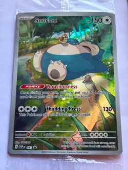 Snorlax 051 Sv: Scarlet & Violet Promo Cards Holo SEALED - Image 1