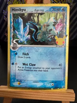 Pokemon Card - Mimikyu (Delta Species) SWSH136 25th Celebrations Promo Card - Image 2