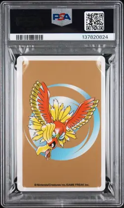 2000 POKEMON GOLD VERSION PLAYING CARDS 3 OF SPADES #149 DRAGONITE PSA 10 - Image 2