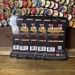 Konami Yu-Gi-Oh! TCG Rarity Collection 1st Edition Booster Packs 6x 5 Cards - Image 2