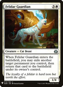 x1 Felidar Guardian NM, Mystery Booster - Image 1
