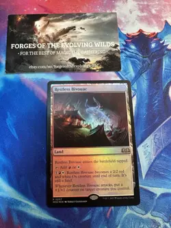 Restless Bivouac Foil Wilds of Eldraine - Image 1