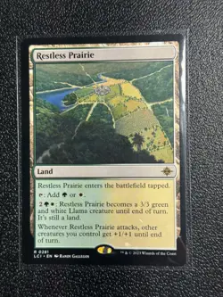 Restless Prairie - The Lost Caverns of Ixalan - Rare - 281 - Image 1