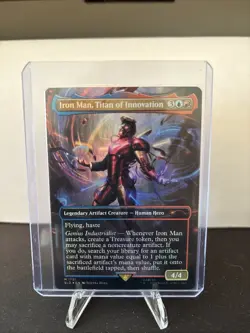 Iron Man, Titan of Innovation (Rainbow Foil) Secret Lair Drop Foil MTG 1731 - Image 1