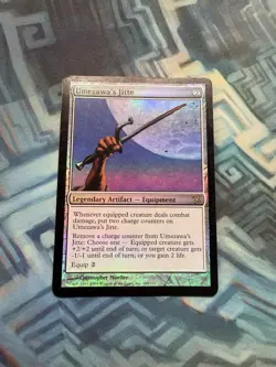 MTG Foil Umezawa's Jitte MP- Betrayers of Kamigawa - Image 1