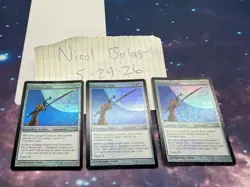 MTG Foil Umezawa's Jitte MP- Betrayers of Kamigawa - Image 1