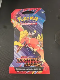 Destined Rivals Sleeved Booster Pack - Pokemon TCG Sealed - Image 1