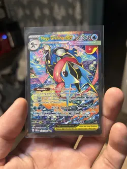 Mega Greninja ex SIR 116/086 Chaos Rising Special Illustration Rare Pokemon TCG - Image 1