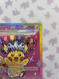 Pikachu Ex 277/217 Special Illustration Rare Pokemon TCG Ascended Hero’s✨NM - Image 4