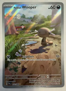 Pokemon TCG Paldean Wooper Illustration Rare Phantasmal Flames 102/094 -NM 🔥 - Image 1