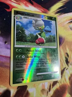 Pokemon Roserade 13/130 Diamond and Pearl Reverse Holo - Image 3