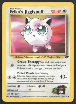 Erika's Jigglypuff 69/132 | Gym Challenge | Pokemon NM - Image 1