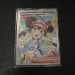 The Pokemon Company Rosa's Encouragement 123/088 Cosmic Eclipse Full Art Holo - Image 1