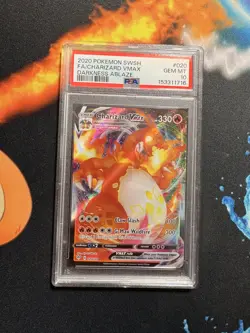 2020 CHARIZARD VMAX #020 PSA 10 - DARKNESS ABLAZE POKEMON TCG PSA10 - Image 1