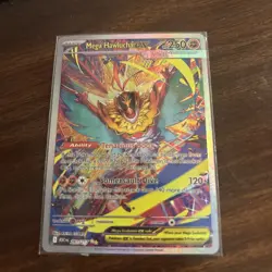 The Pokemon Company Mega Hawlucha EX 283/217 Full Art Holo Ultra Rare EN - Image 1