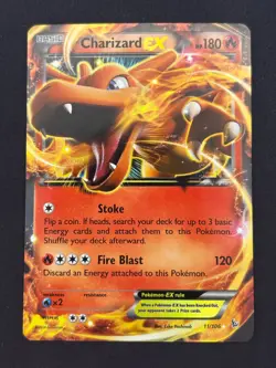 Charizard EX 11/106 - XY Flashfire - Near Mint NM Ultra Rare Pokemon - Image 1
