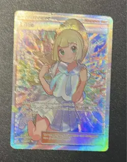 Pokemon TCG Lillie Full Art Holo Ultra Rare 151/156 Ultra Prism - Image 1