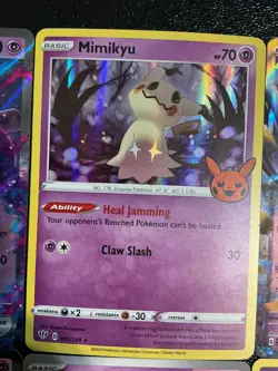 x8 Mimikyu Pokemon TCG mixed Lot collection set All Different Cute 👻👻🔥🥰😍 - Image 5