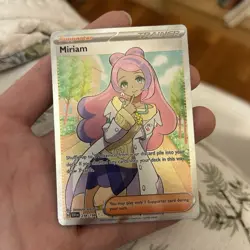 The Pokemon Company Miriam Ultra Rare Full Art Holo SV01 238/198 English 2023 - Image 1