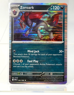 ERROR! Holo Bleed Zoroark - 062/086 - (Holo Rare) - SV: White Flare -Pokemon TCG - Image 4