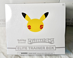 Pokemon CELEBRATIONS 25th Anniversary Elite Trainer Box Factory Sealed 820650809439 - Image 1