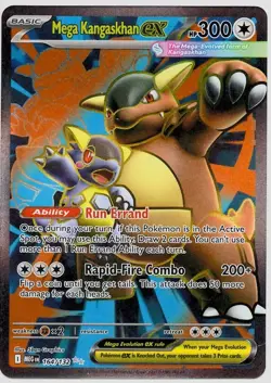 2025 Pokemon Ultra Rare Mega Kangaskhan EX #164 - Image 1