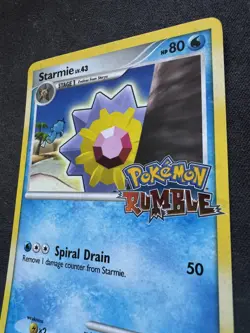2009 Pokemon Rumble Starmie Promo 5/16 Rumble Stamped Holo - NM💧 - Image 2