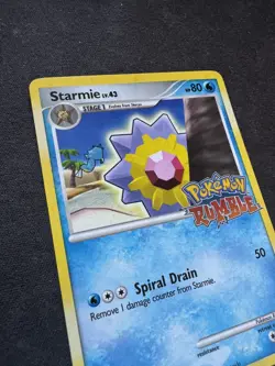 2009 Pokemon Rumble Starmie Promo 5/16 Rumble Stamped Holo - NM💧 - Image 3