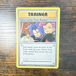 Pokemon Company Pokemon TCG Evolutions Here Comes Team Rocket! 113/108 SR - Image 1