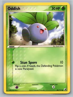 Oddish 64/115 Common Unseen Forces Pokemon Lightly Played - Image 1