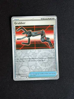 Grabber 162/165 Uncommon 151 Pokemon Reverse Holo Near Mint - Image 1