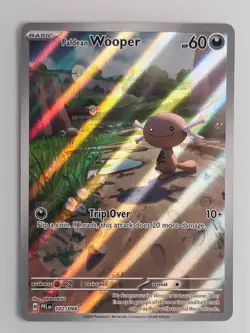Paldean Wooper 2025 Pokemon Phantasmal Flames #102/094 Illustration Rare 102/094 - Image 1