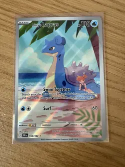 Misty's Lapras 194/182 - Pokemon Destined Rivals - Illustration Rare (NM) - Image 1