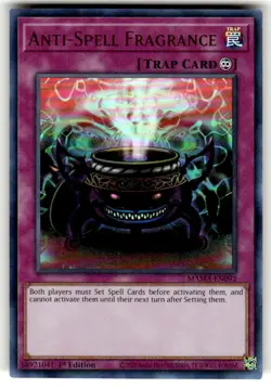 Yu-Gi-Oh! Anti-Spell Fragrance MAMA-EN092 Ultra Rare 1st Edition NM - Image 1