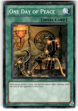 One Day of Peace - PHSW-EN060 - Common (LP) - Yugioh - Image 1