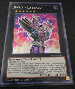 Yugioh - Jinzo - Layered DLCS-EN149 Limited Edition Secret Rare MINT!!! - Image 2