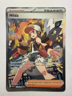 Hilda 171/086 Special Illustration Rare Trainer Card White Flare Pokemon TCG - Image 1
