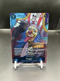 Buggy P-084 Release Event Winner Promo One Piece English NM - Image 1