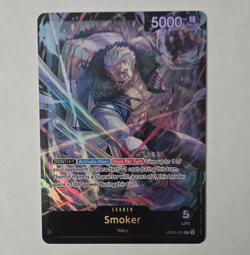 Bandai One Piece Smoker Leader OP02-093 Paramount War Foil Alt Art 5000 - Image 1