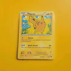 Pikachu 5/12 2013 McDonald's Collection Pokemon Card TCG Promo Holo Exclusive Mp - Image 1