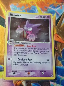 Pokemon TCG Haunter Reverse Holo Card 34/112 FireRed LeafGreen - Image 1