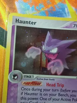 Pokemon TCG Haunter Reverse Holo Card 34/112 FireRed LeafGreen - Image 2
