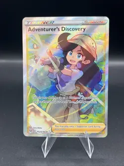 Adventurer's Discovery TG23/TG30 Lost Origin Ultra Rare Holo Pokemon TCG Card NM - Image 1