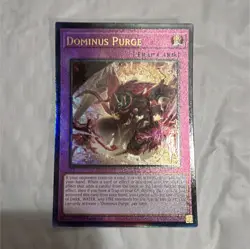 Konami Yu-Gi-Oh! TCG Dominus Purge Trap Card Collectors Rare RA05-EN150 - Image 2