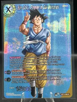 Son Goku Forever in Our Memories -Alt Art Foil (R) Dragon Ball Super Card | NM - Image 1