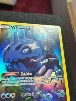 [LP] Wishiwashi Cosmic Eclipse 240/236 Holo Secret Rare Pokemon TCG Card - Image 3