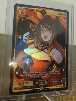 Sinder 9 Holo Card First (1st) Edition Rising Stars GamerSupps VCard 068/190 - Image 1