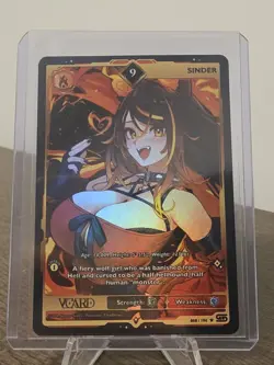 Sinder 9 Holo Card First (1st) Edition Rising Stars GamerSupps VCard 068/190 - Image 2