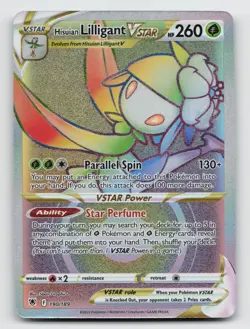 Hisuian Lilligant VSTAR - 190/189 - Pokemon Astral Radiance Secret Rare Card NM - Image 1