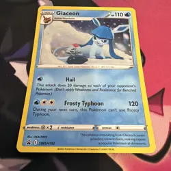 Glaceon Promo SWSH: Sword & Shield Promo Cards SWSH192 NM - Image 3